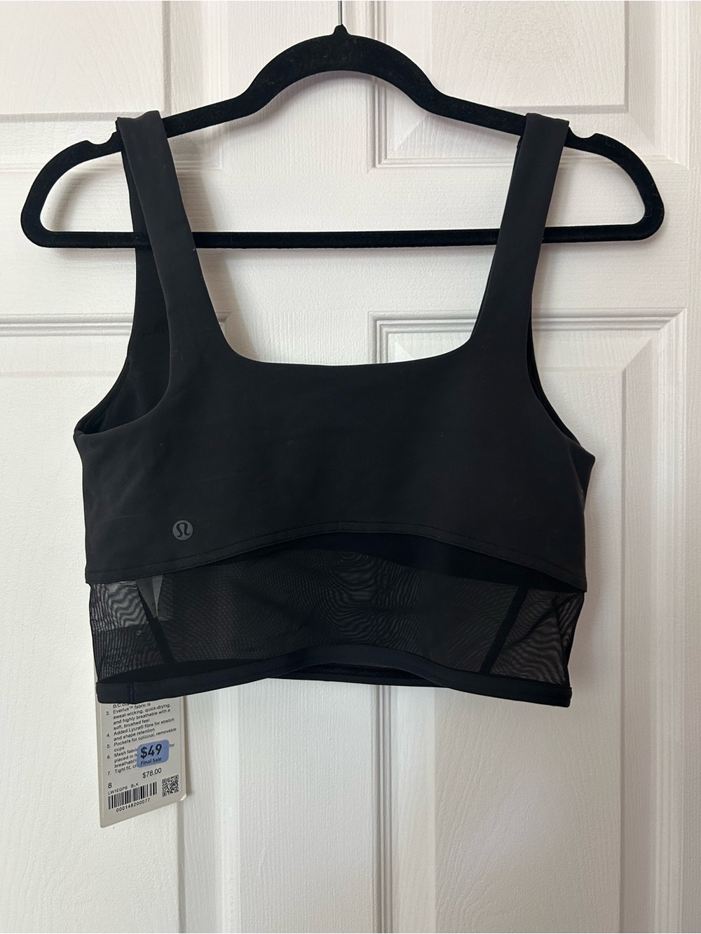 NWOT Lululemon Wunder Train Mesh Panel Tank - Picture 5 of 5